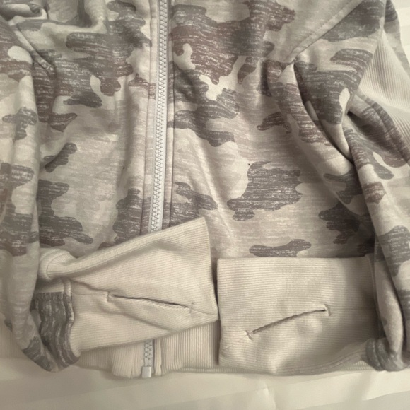 Women’s Athleta Size S (tall) Camo Zip up hoodie - Picture 6 of 7